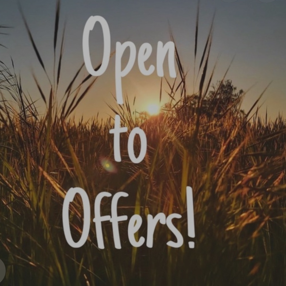 Open to Offers Text Graphic